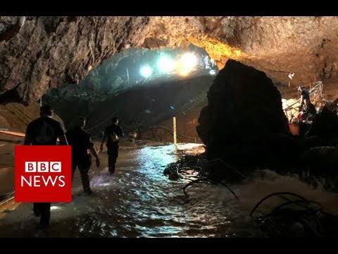 Thailand Cave rescue: 12 boys and their coach are out - BBC News - يوتيوبات