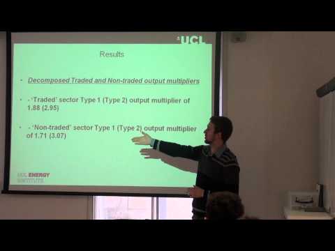 Pt 1: 'Multisectoral effects of a carbon tax on the UK economy', Dr Matthew Winning, UCL