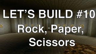 Let's Build in Minecraft - Rock, Paper, Scissors