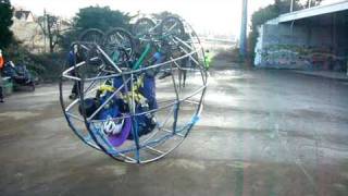 hamster ball bike