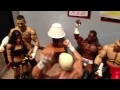 GTS WRESTLING: Backstage Brawl! Steel Cage Match! Divas War Games! WWE figure matches animation