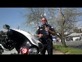 Cop almost hits biker and pulls him over