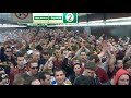 Fanoušci ACS přijíždějí na metro Strašnická (Derby Slavia - Sparta 24.3.2012)
