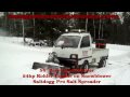 Mitsubishi MiniCab 4x4 Mini Truck Snowblower Project