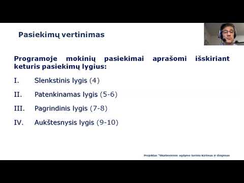 Atnaujinamų Bendrųjų programų (2020) Fizinio ugdymo Bendrosios programos pagrindiniam ugdymui projektas