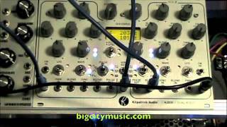 Kilpatrick K3020 Dual VCO Sequenced - YouTube