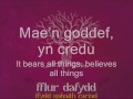 Fflur Dafydd - Ffydd Gobaith Cariad