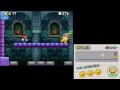 New Super Mario Bros. (DS) 100% Walkthrough - World 4 (All Star Coins & Secret Exits)