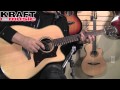 Kraft Music - Yamaha A1 Acoustic Electric Guitar Demo with Don Alder