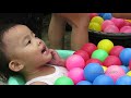 Mainan anak ❤ Asiknya Bermain Air & Mandi Bola - Kids Pool Fun Balls #Kids @LifiaTubeHD
