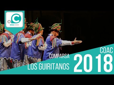 La agrupación Los Guiritanos llega al COAC 2018 en la modalidad de Comparsas. Primera actuación de la agrupación para esta modalidad. 