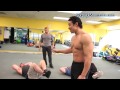 Killer Ab Workout: Pro Strongmen vs. Mike Chang!