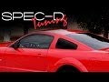 SPECDTUNING INSTALLATION VIDEO: 2005-2009 FORD MUSTANG QUARTER WINDOW LOUVER