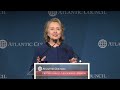 Hillary Clinton: 2013 Distinguished International Leadership Award