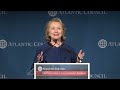 Hillary Clinton: 2013 Distinguished International Leadership Award