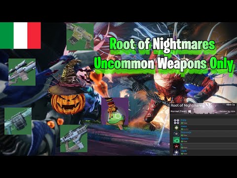 Spooky Root of Nightmares  (Uncommon weapons only  )