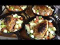 Cast Iron Roasted Chicken & Vegetables