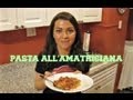 Pasta all'Amatriciana Recipe - Cooking in Manhattan with Serena Palumbo