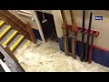 Wells Lifeboat Station flooded by storm surge