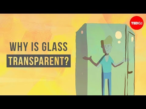 Pourquoi le verre est-il transparent ?