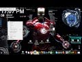 themes 2012 win 7 (rainmeter iron man)