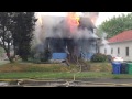 North Portland Oswego House Fire St John's neighborhood pre arrival house fire