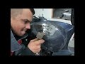 Piaggio Vespa dent repairing