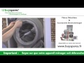 Comment changer joint de hublot machine a laver