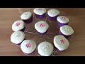 Royal Icing Cupcakes - RECIPE