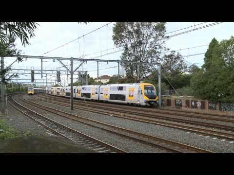 Sydney Cityrail trains at Burwood - Australian passenger trains - part 1 Sydney Cityrail trains at Burwood - Australian passenger trains - part 1