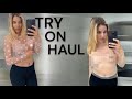 [4K] TRANSPARENT SUMMER TRY ON HAUL with Meela