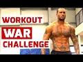 DAVE MCINTOSH - MARINES CHALLENGE - WORKOUT WAR CIRCUIT | Celebrity Big Brother contestant, former TV Gladiator and Royal Marine Dave Mcintosh takes up a challenge from fellow former marine Owen Harrison to ...