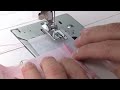 SINGER® Rolled Hem Presser Foot Tutorial