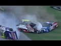 NASCAR Huge Truck Wreck During the Final Laps | Talladega Superspeedway (2013)