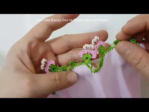 ANTENLİ ÇİÇEKLER TIĞ OYASI YAPIMI ANTENLİ ÇİÇEKLER TIĞ OYASI YAPIMI