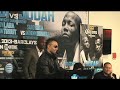 FULL Malignaggi Malignaggi vs judah Post Fight Presser EsNews Boxing