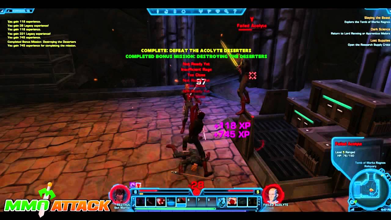 Star Wars The Old Republic Gameplay - Part 4