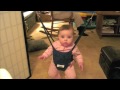 Baby in Jolly jumper super funny,Jump around - Large.m4v