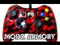 WIRED - Xbox 360 Controller - Red Tiger | Modz Armory