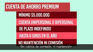 Cuentas de Ahorro