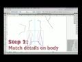 Easy Fashion Design Sketching with Templates