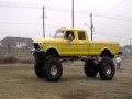 Ford Truck LIFTED TO THE SKY