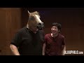 Gabe Newell Horsing Around with a Fan