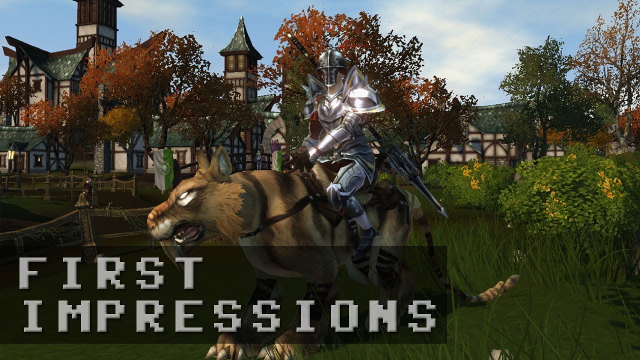 Champions of Regnum Gameplay - First impressions HD