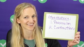 Tuesday ACT: English Tips - Apostrophes