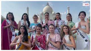11 देशों की Miss Teen Earth 2025 की Finalists ने ताजमहल का किया दीदार