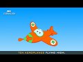 Edewcate english rhymes - Ten little aeroplanes