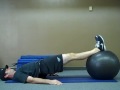 Leg Curl on Swiss Ball