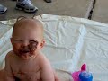 First Birthday Cake - Funny Baby