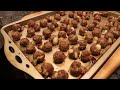 2013 Super Bowl Recipe - Stuffed Mozzarella Meatballs